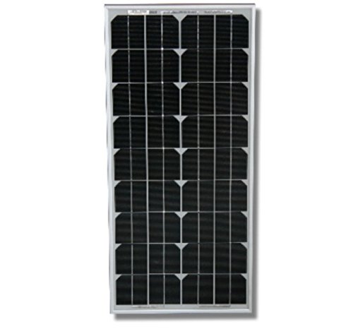 Solarmodule Monokristallin Solarpanel Solarzelle Photovoltaik Solar PV Mono, Wattzahl:40W