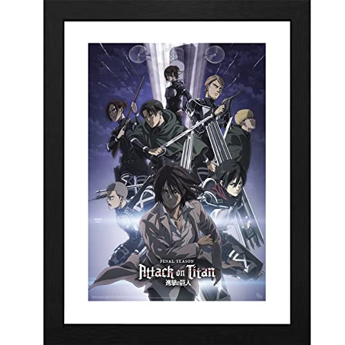 ABYstyle GBEye Titan Attack Framed Poster Season 4 Key Art