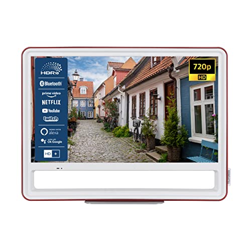 TV WITH ME ML24R 60 cm (24") LCD-TV mit LED-Technik rot / F