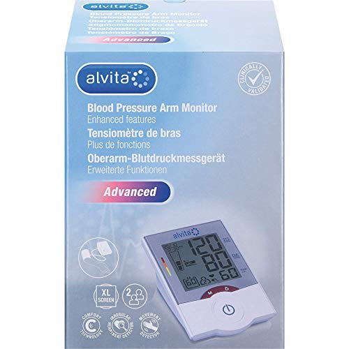 ALVITA Oberarm Blutdruckmessgerät Advanced 1 St