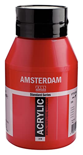 1 Liter – Amsterdam Acryl Farbe Karminrot