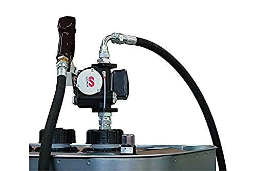 Samoa Hallbauer Elektropumpe Dieselmatic plus 60 Typ S (Pumpe inkl. Automatik-Zapfpistole, für Diesel / Biodiesel / Heizöl, Förderleistung ca 60 l/min) 40545