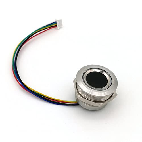 PAMENET R503 Kreisrunde RGB-Ringanzeige LED-Steuerung DC3.3V MX1.0-6Pin Kapazitiver Fingerabdruckmodul-Sensorscanner, 19 Mm