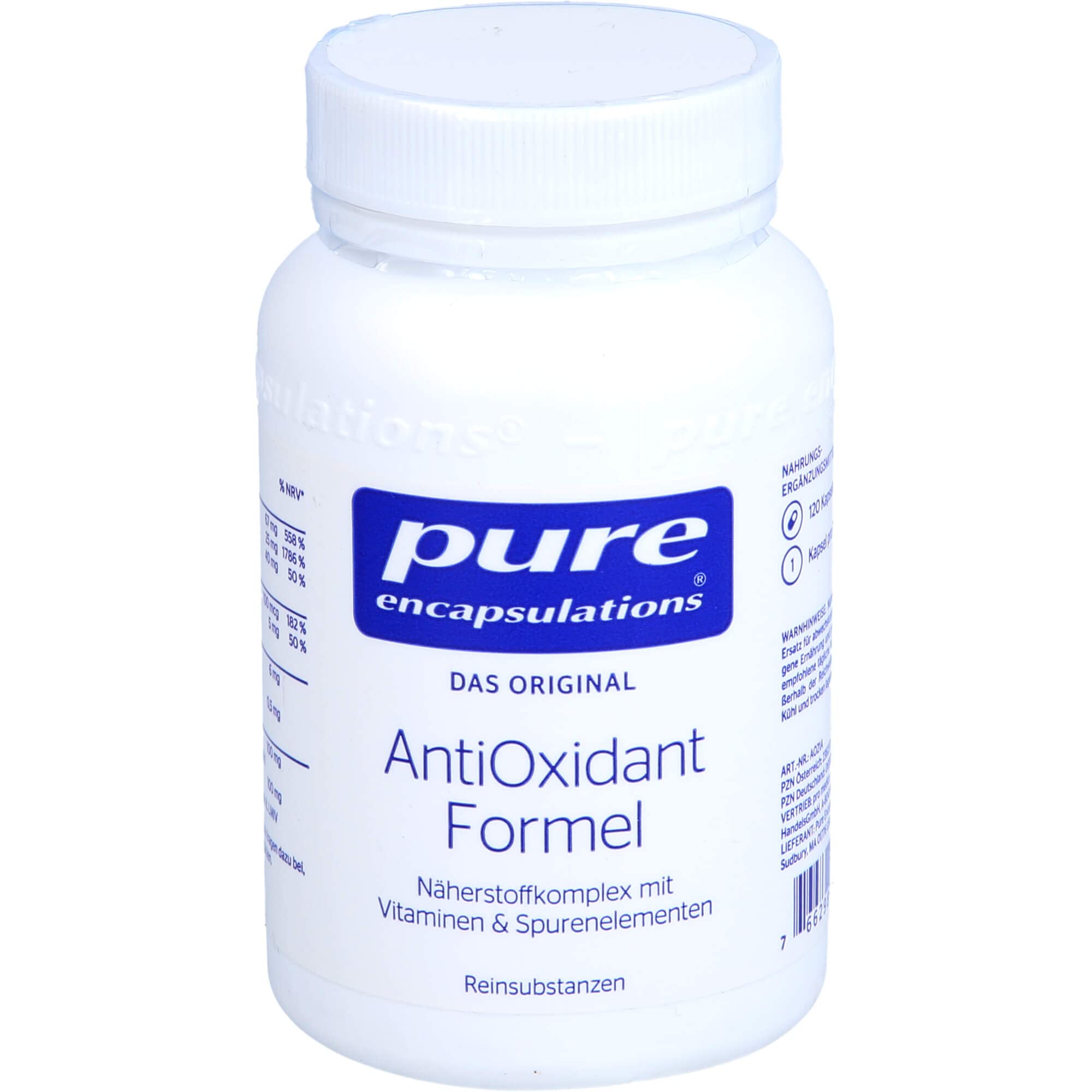 Pure Antioxidant Formel 120 Kapseln