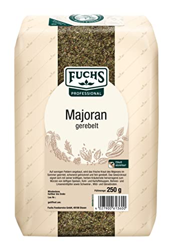 Fuchs Majoran gerebelt, 5er Pack (5 x 250 g)