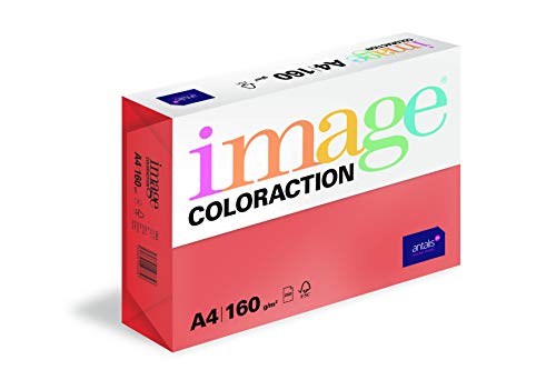 Image Coloraction - farbiges Kopierpapier Chile/rot 160g/m² A4 - Paket zu 250 Blatt