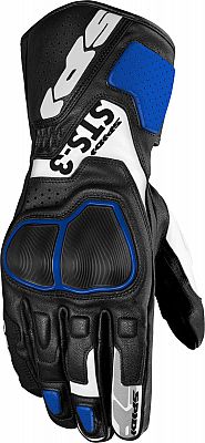 SPIDI STS-3 Motorrad Handschuhe (Black/Blue,XL)