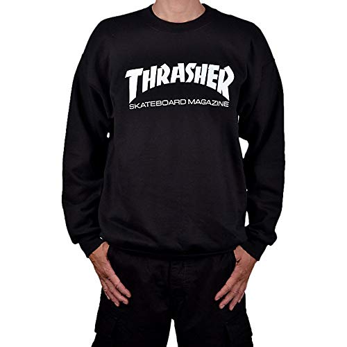 Thrasher Hometown Black Sweater Größe S