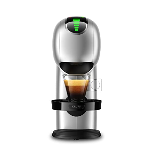 Krups NESCAFÉ Dolce Gusto Genio S Touch KP440E10 Kaffeevollautomat mit Touch-Display für Espresso und andere Getränke, 1500 W, 0,8 l, silber