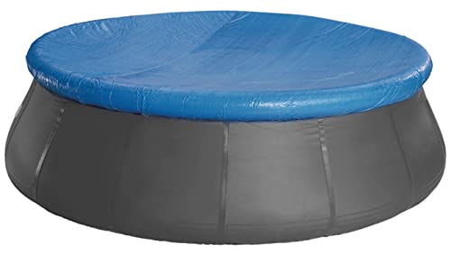 Avenli Jilong Pool-Abdeckung rund Abdeckplane für Quick-Up Pool 360cm runde Pool Prompt Set Schwimmbecken Schwimmbad Cover (Für bis zu 366cm Pools)