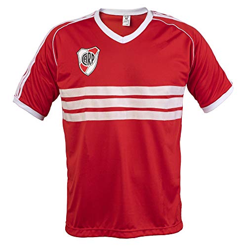 JL Sport Argentinien Atlético River Plate Fußball League Trikot Top Retro Trikot Classic, rot, L