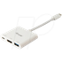 EQUIP 133461 - USB Type-C zu HDMI, USB 3.0 und PD Adapter
