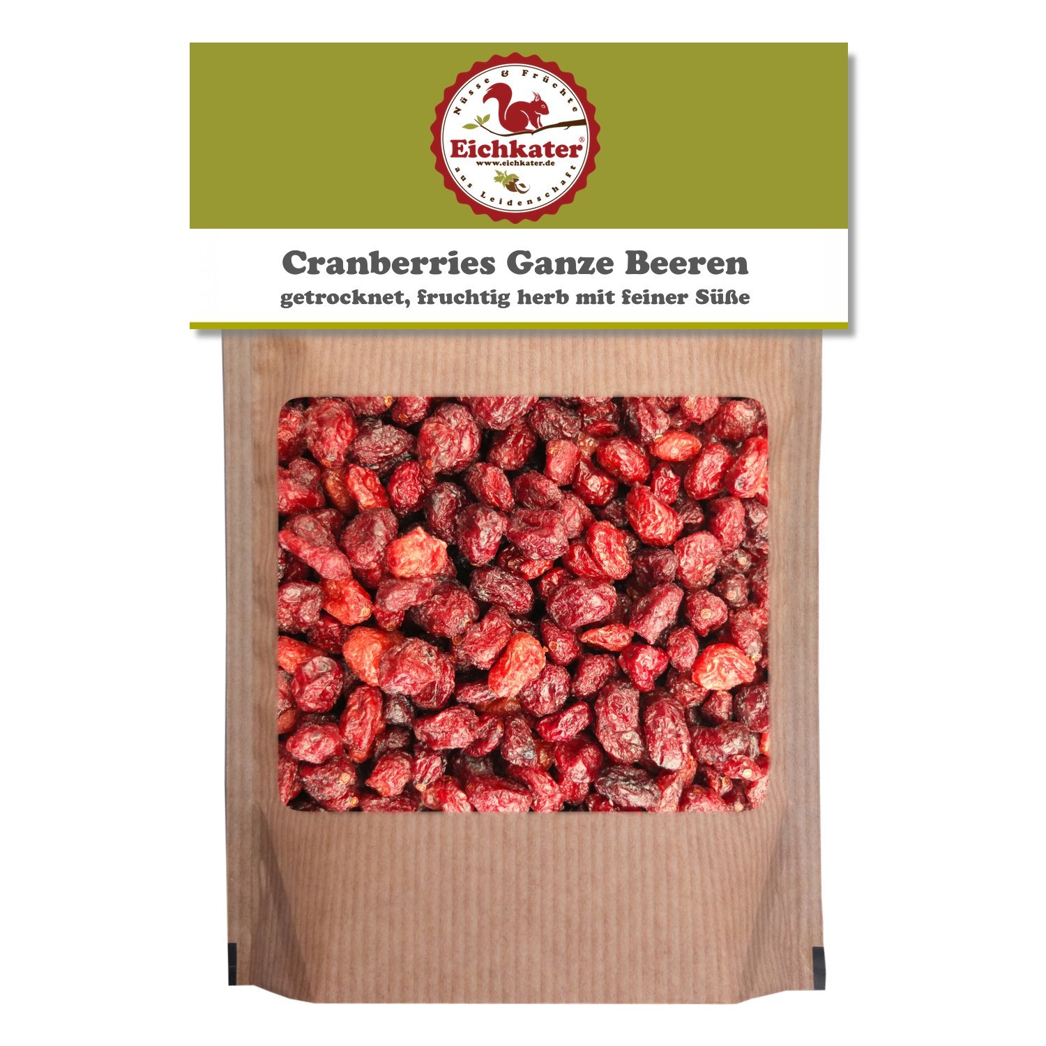 Eichkater Cranberries Auslese 2er-Pack (2x1000 g)