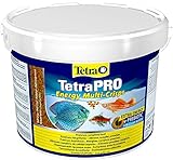 Tetra Pro Energy Multi-Crisps - Premium Fischfutter mit Energiekonzentrat für gesteigerte Vitalität, 10 L Eimer