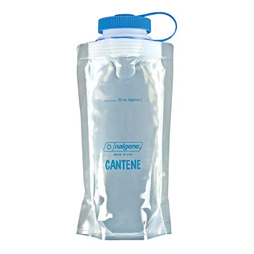 Nalgene Wasserbeutel und Kanister Faltflasche, PE Flasche, transparent, 1 L