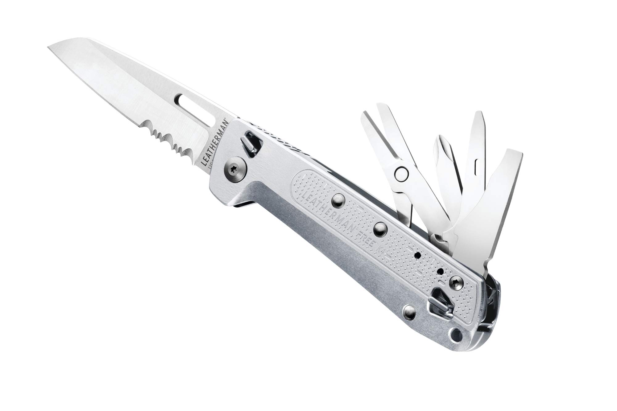 Leatherman K4 Pocket Knife (Gray) Stainless-Steel K4 (Grey)