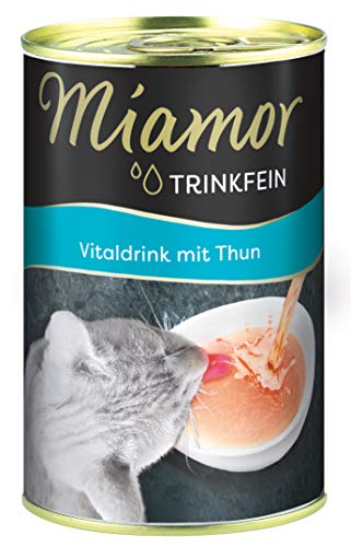 Miamor Trinkfein Vitaldrink mit Thun, 24er Pack (24 x 135 ml)