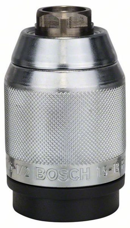 Bosch Schnellspannbohrfutter mattverchromt, 1,5 bis 13 mm, 1/2 Zoll bis 20 2608572150