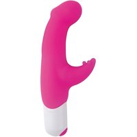 LOVE TO LOVE Captain Charm, Rabbit-Vibrator der Vagina G-Punkt und Klitoris gleichzeitig stimuliert, 12 Vibrationsmodi, Rosa