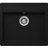 SCHOCK Küchenspüle, Nemo N-100 Onyx, Granit | Komposit | Quarz, 57 x 51 - schwarz