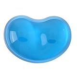JIANYUXIN Mousepad Summer Cute Heart Shaped Coole Silikon-Handgelenkauflage Mousepad Für Desktop-Pc Blau
