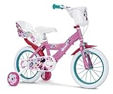 TOIMSA Fahrrad für Mädchen Frozen Huffy 14 Zoll 4-6 Jahre