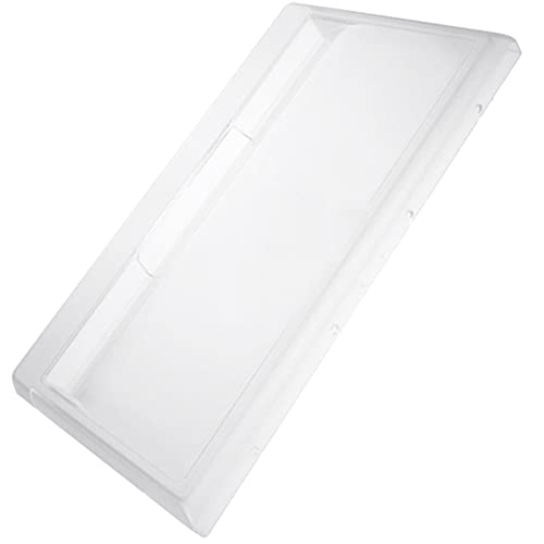 Hotpoint Kühlschrank-gefrierschrank-schubladenfront Verkleidung / Deckel Klappe (weiß, 430mm x 240mm)