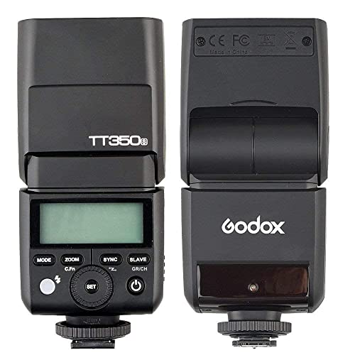 GODOX TT350N Speedlite Blitzgerät 2,4G HSS 1/8000s GN36 TTL Blitz Kamerablitz für DSLR Mirrorless Kamera D800 D700 D7100 D7000 D5200 D5100 D5000