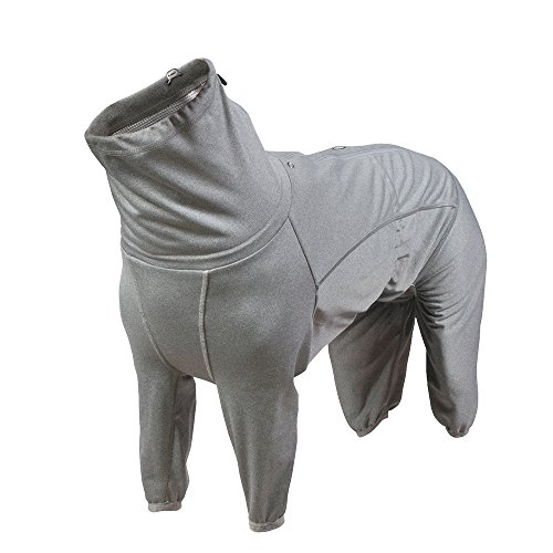 Hurtta Body Warmer Dog Bodysuit, Carbon Grey, 8S
