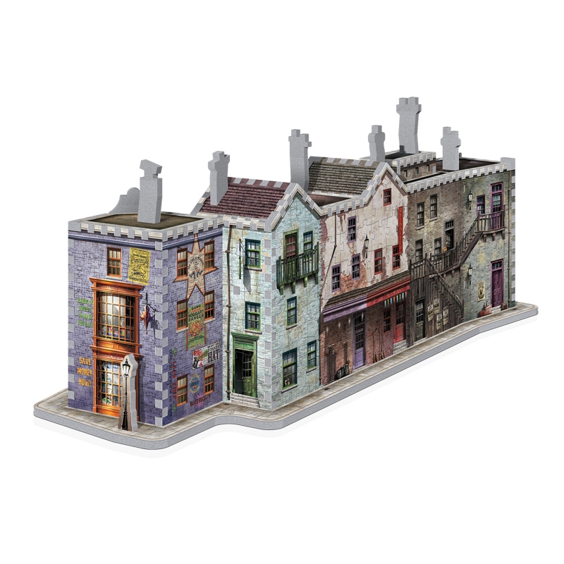 Wrebbit 3D 3D Puzzle - Harry Potter (TM): Winkelgasse 450 Teile Puzzle Wrebbit-3D-1010