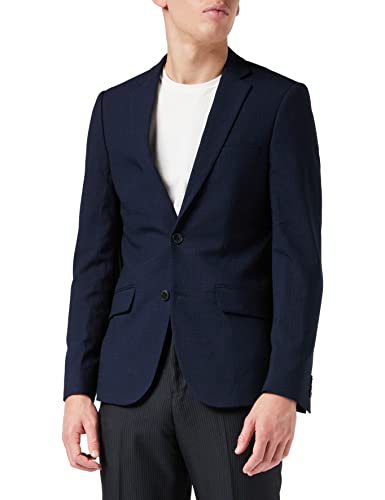 find. Herren Slim Fit Anzug, Blau (Marineblau), 54R, Label: 44R