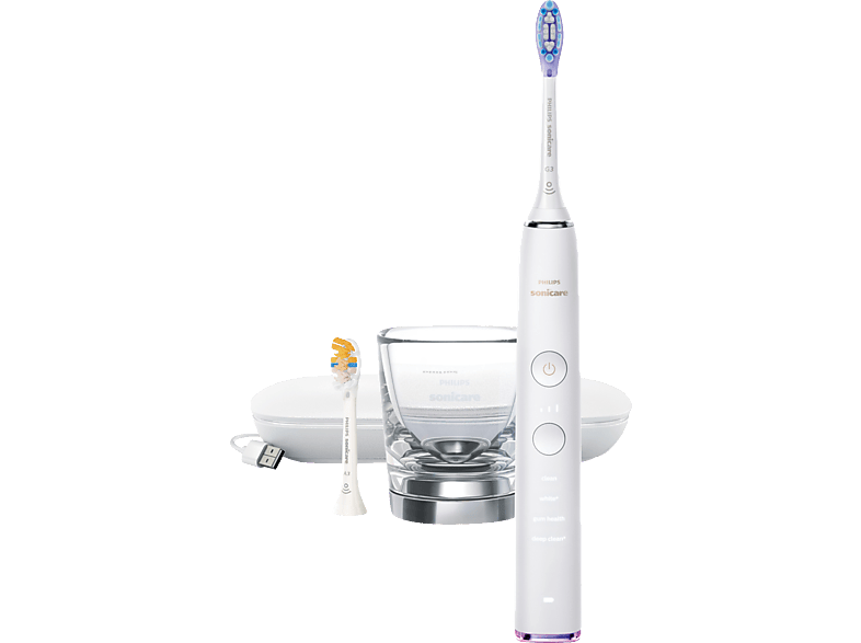 PHILIPS Sonicare HX9917/88 DiamondClean Smart 9400 Elektrische Zahnbürste Weiß, Reinigungstechnologie: Schalltechnologie