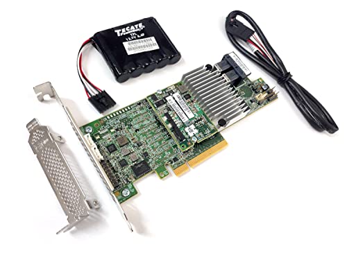LSI MegaRAID 9361-8i PCI-e 1GB Cache 3.0 6Gbps SAS/SATA RAID Controller Karte + Backup Battery Unit