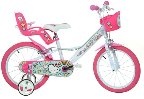 Dino Bikes Hello Kitty 16 Zoll Fahrrad 16 Zoll weiß 16 Zoll 164R-HK