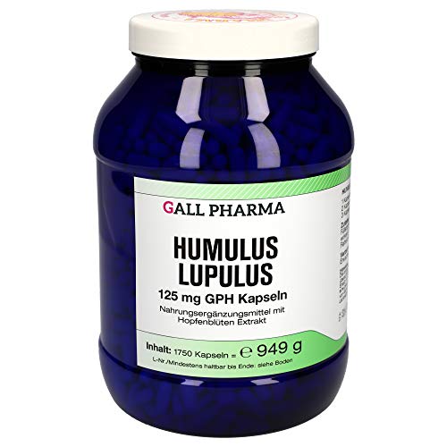 Gall Pharma Humulus Lupulus 125 mg GPH Kapseln, 1750 Kapseln