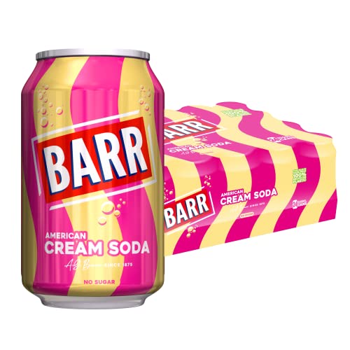 A.G. Barr P.L.C Barrs Cream Soda 330 Ml (Pack Of 24) , (24Er Pack)