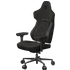 ThunderX3 CORE-Racer Gaming Stuhl - schwarz - Ergonomischer Gaming-Stuhl - Rückenlehne mit hochwertigem Kunstleder - integrierte Synchromechanik - höhenverstellbare 3D-Armlehnen - atmungsaktive Mesh-Materialien - bis 150 kg belastbar (TEGC-2055101.11)