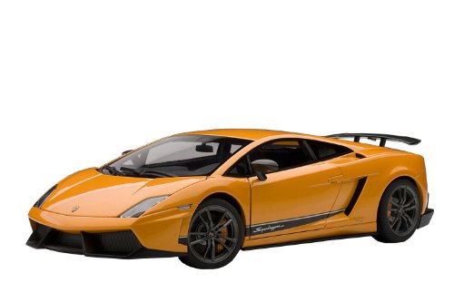 Lamborghini Gallardo LP570-4 Superleggera 2010 metallic orange AutoArt 1:18