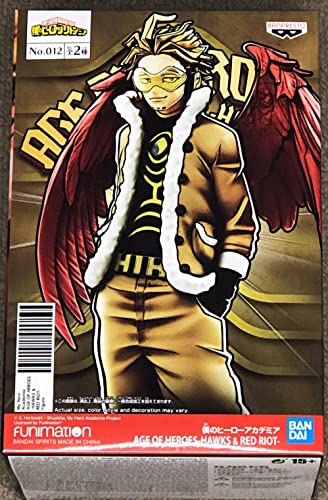 Unbekannt Noname My Hero Academia – Hawks & Red Riot – Figur Age of Heroes 17 cm