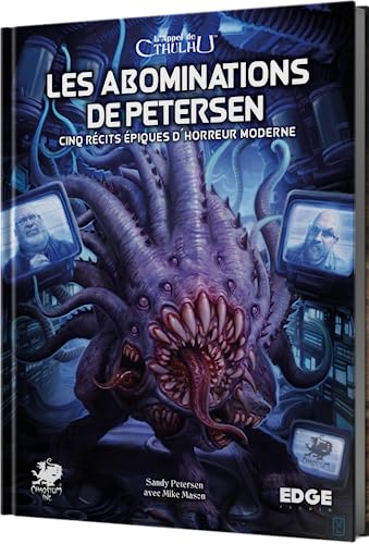 Edge Studio L'Cthulhu – Les Abominations de Petersen – Rollenspiel – Gesellschaftsspiel – 1 Spieler und mehr – französische Version