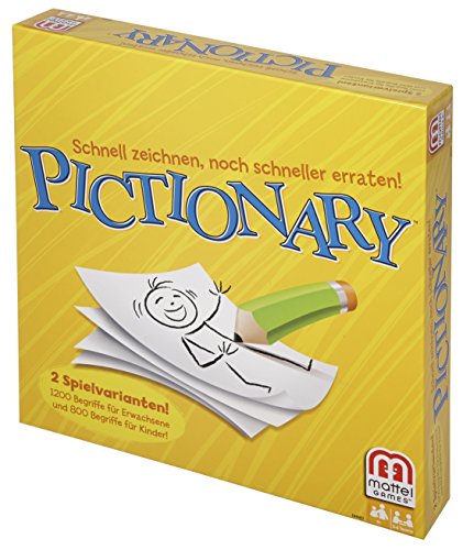 Mattel Spiele DHH87 - Pictionary