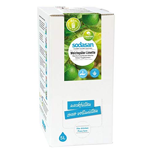 SODASAN Weichspüler Limette 5 Liter Bag in Box