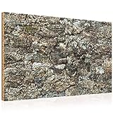 XXL Korkrückwand (Rückwand Terrarium), 3D Kork-Rückwand 90 x 60 cm im Stil Forest | natürliches Design aus Korkstücken | gereinigt & desinfiziert | Made in Portugal