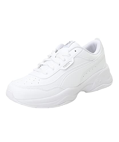 Puma Damen Cilia Mode Sneaker, Weiß White Silver 02, 41 EU