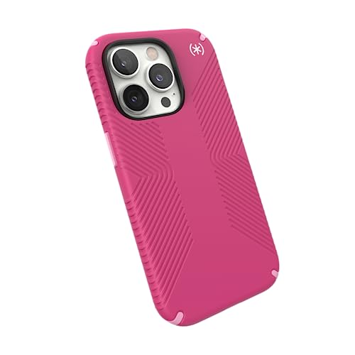 Speck Presidio Grip 2 Schutzhülle für Apple iPhone 14 Pro Digital rosa