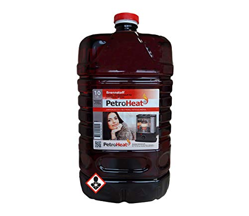 CAGO Petroleum 10 L Liter Kanister für Petroleum Ofen Heizofen geruchsarm 20