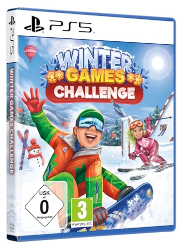 Winter Games Challenge - 8 Sportarten - Snowboard, Alpin, Riesenslalom, Skispringen, Curling, Rennrodeln, Bobfahren, Trickski für PS5