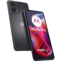 Motorola G24, 8/128, HD+ Display 6,56' und 90Hz, 50MP Kamerasystem mit Macro Vision, Dolby Atmos, Android 13, 5000mAh mit TurboPower 15, Octa-Core, Dual SIM, inkl. Tasche, Grau