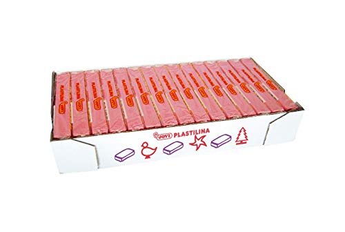 Jovi – Box, 15 Tabletten 150 g Knete, rosa (7107)