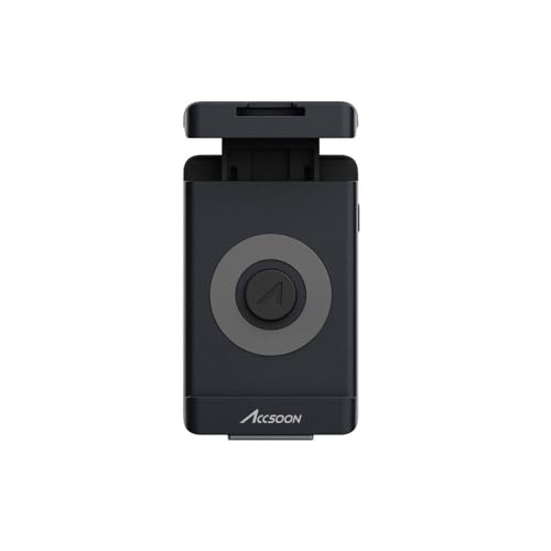 Accsoon SeeMo HDMI auf USB C Video Capture Adapter für iPhone und, unterstützt 1080P 60FPS Video & Echtzeit-Überwachung/Streaming/AufnahmeiOS 12.0 für Späteres iPhone Einstellbar-Schwarz